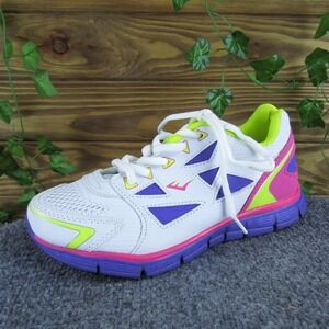 Everlast Sneaker Dash Girl Y 4 Medium Athletic White‎ Synthetic Lace Up